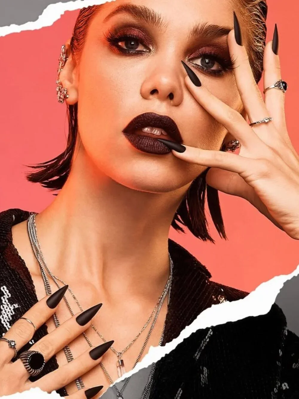 Kiss Salon Color Halloween XL Nails - Mummy